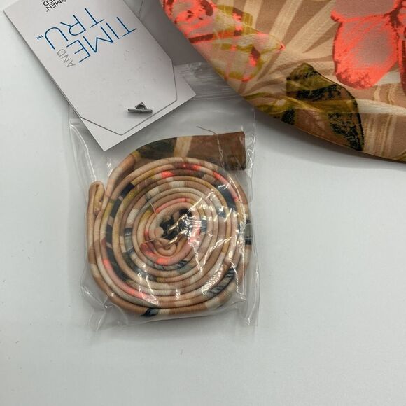 WOMEN'S Plus Mid-Rise Hawaiian Print Bikini Swimsuit Bathing Suit Size 2X - Picture 5 of 7